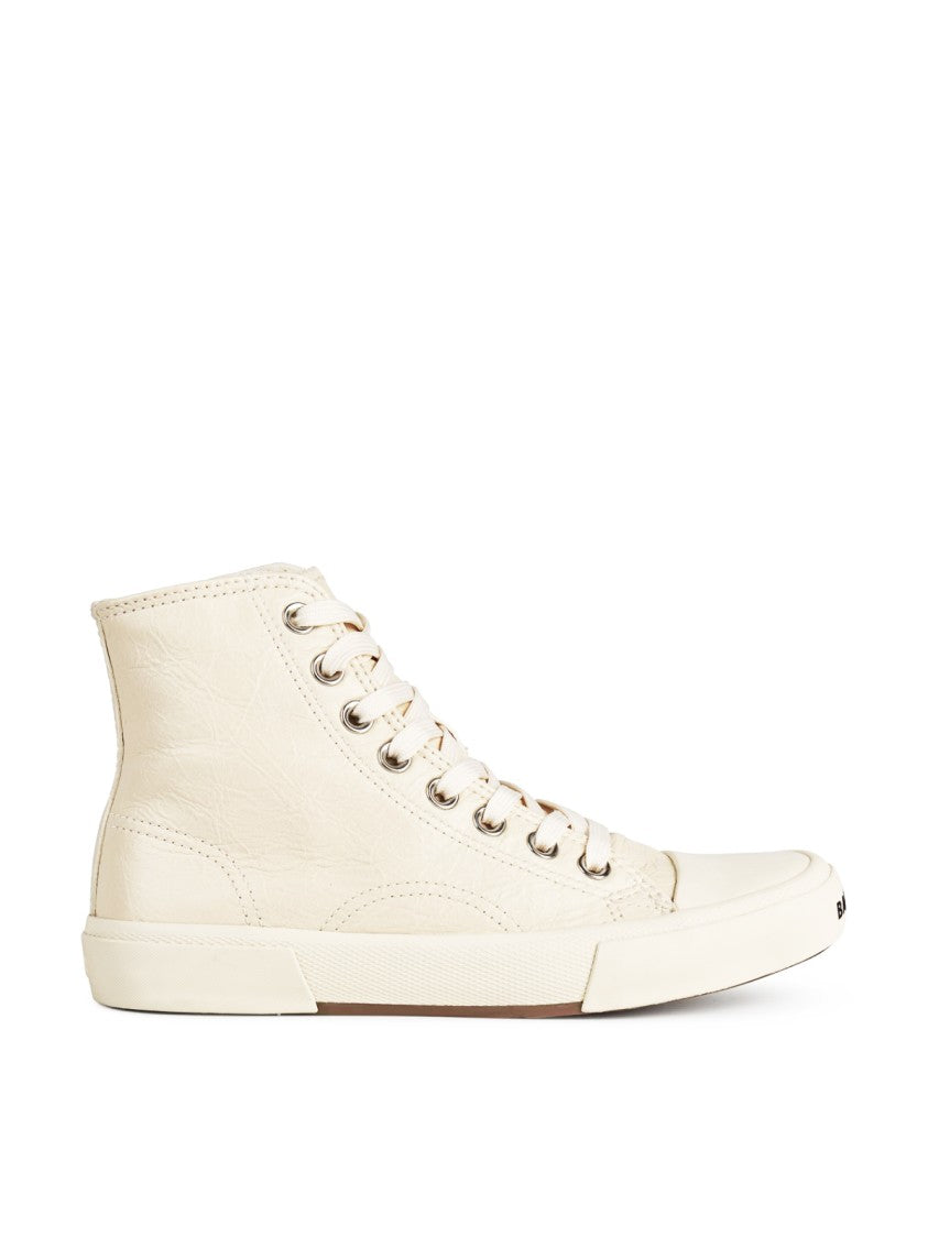 Balenciaga Paris Logo High-Top Sneakers