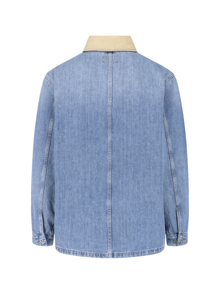 Carhartt Wip Light Blue Warren Chore Denim Jacket