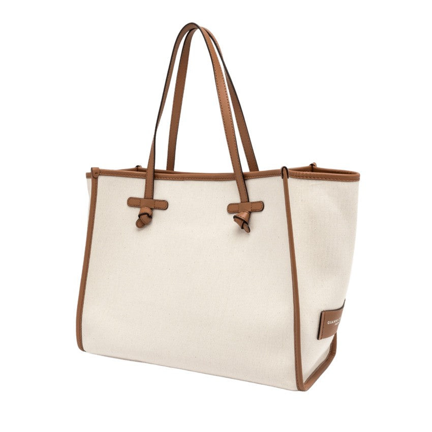 Marcella Canvas Handbag With Matching Pouch