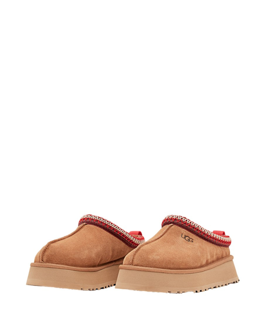 Ugg Distinctive Suede Slip-On Clogs With Braided Collar