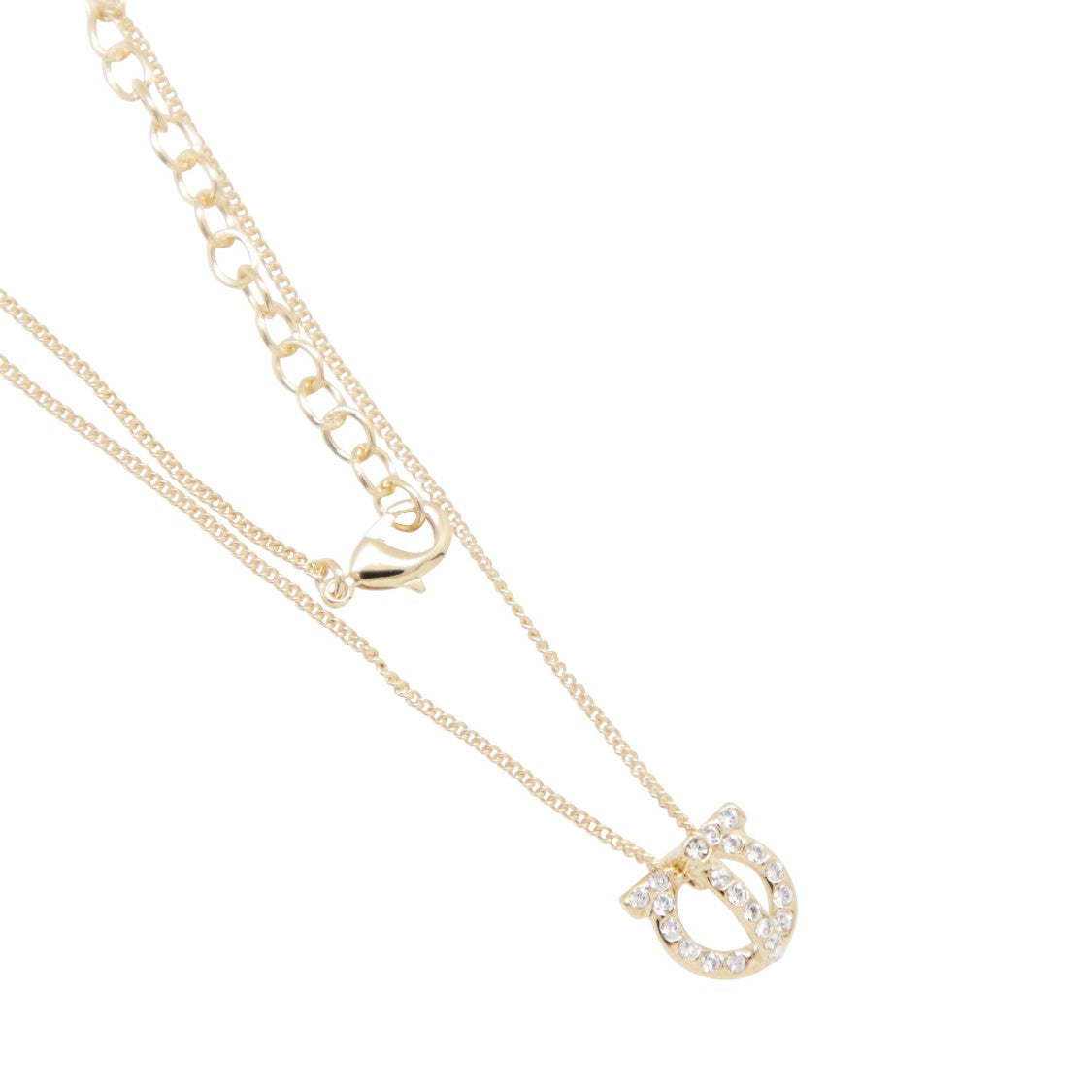 Ferragamo Mini Gancini Pendant Necklace