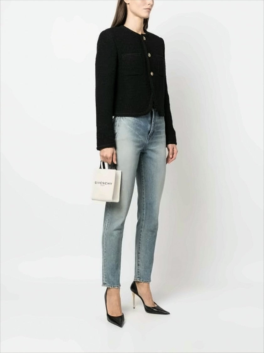 Givenchy Structured Beige Tote Bag With Bold Accents