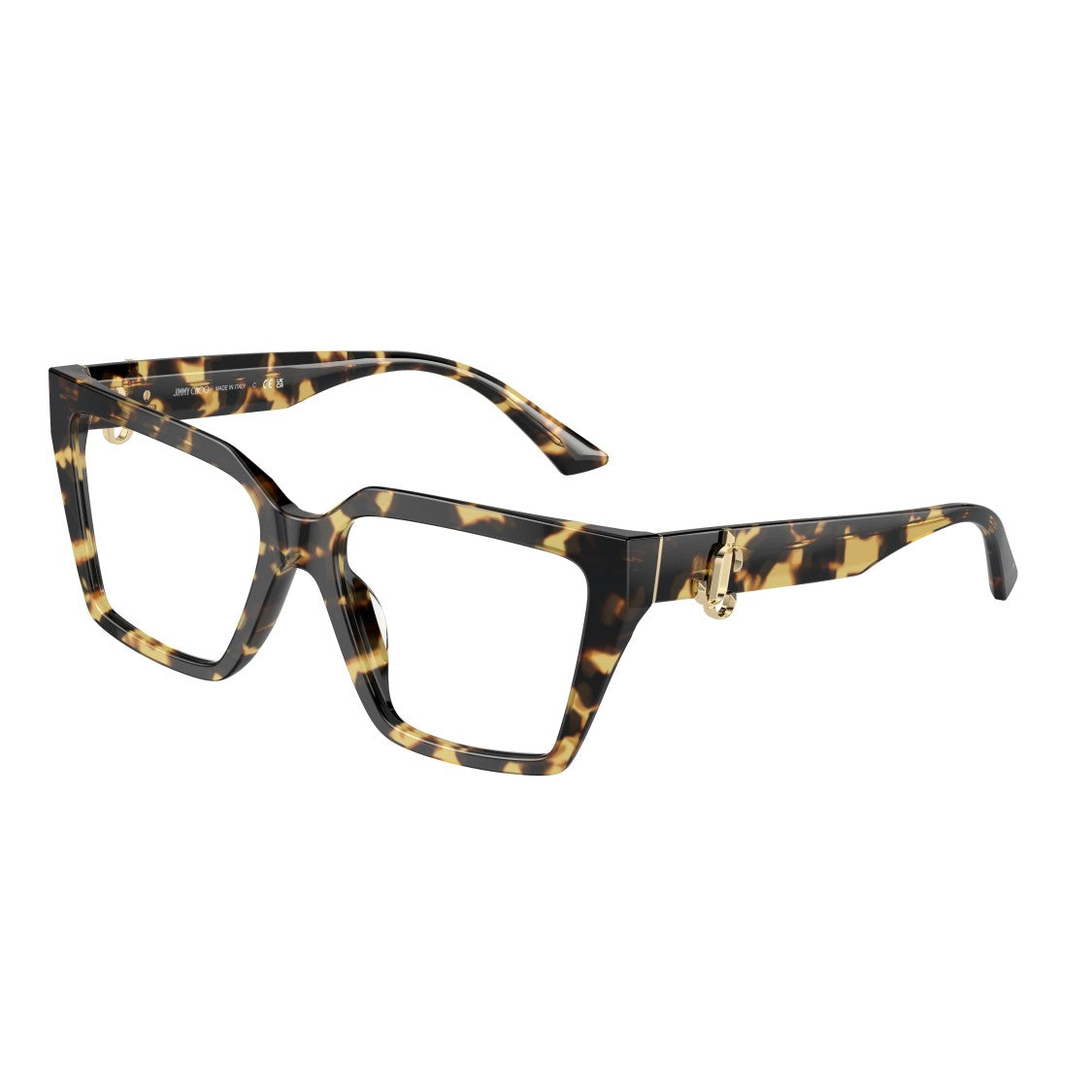 Jimmy Choo 0Jc3017u Oversized Square Tortoiseshell Frame Sunglasses