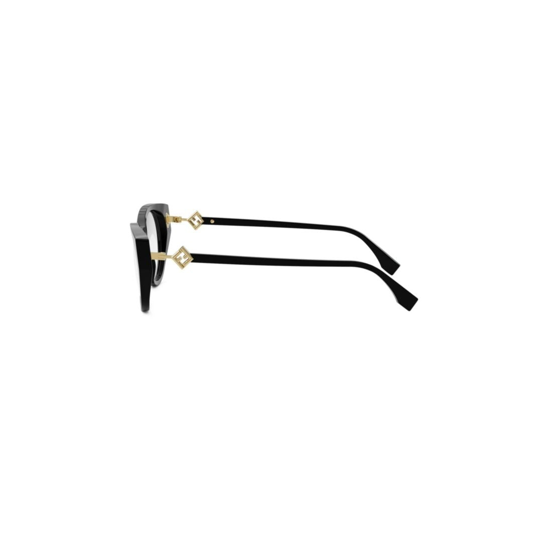 Fendi Fe50099i Cat-Eye Sunglasses With Gold-Tone Accents