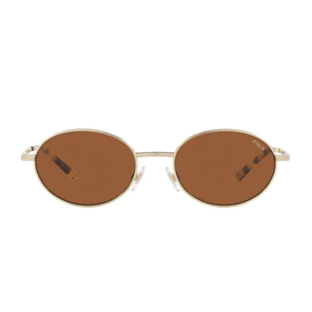 Polo Ralph Lauren Ph3145 Ovate Gold Metal Sunglasses