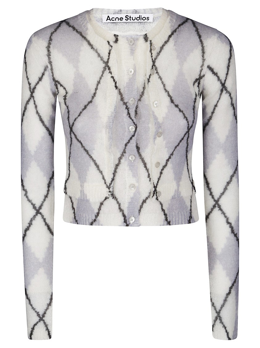 Acne Studios Tie-Dyed Knitted Top
