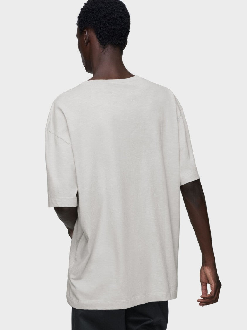 Maison Margiela Light Grey Boxy Numerical T-Shirt