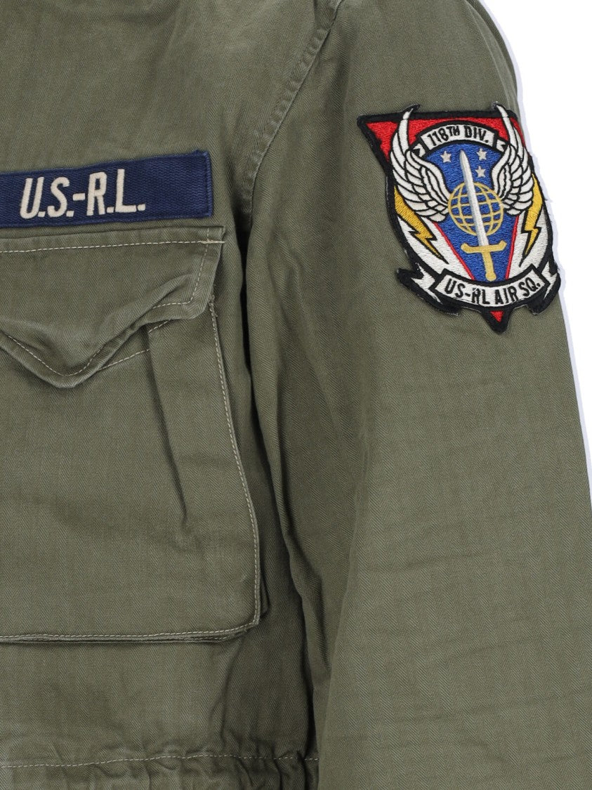 Polo Ralph Lauren Military Hooded Patch Cotton Jacket