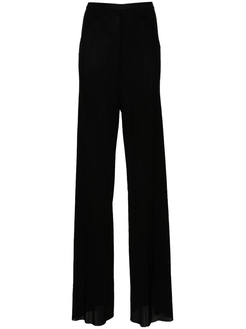 Rick Owens Seam-Detailed Wide Trousers