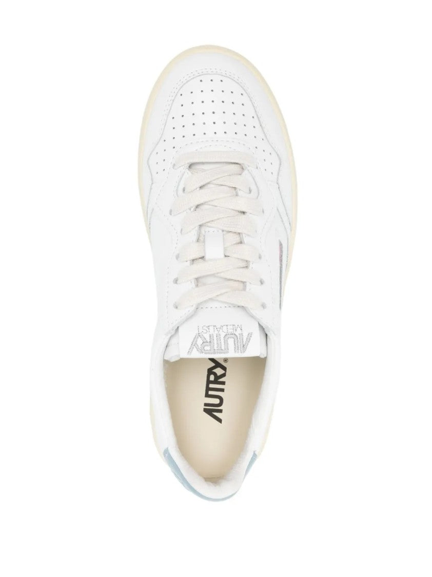 Autry Medalist Classic White Low-Top Sneakers