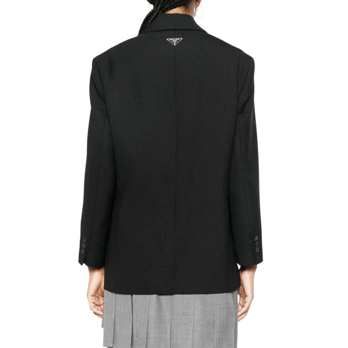 Prada Black Wool Blazer
