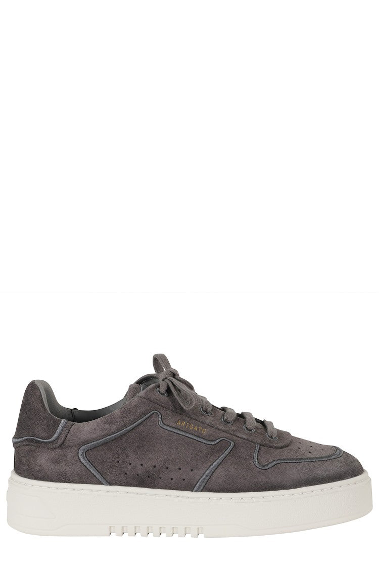 Axel Arigato Orbit Grey Low-Top Suede Sneakers