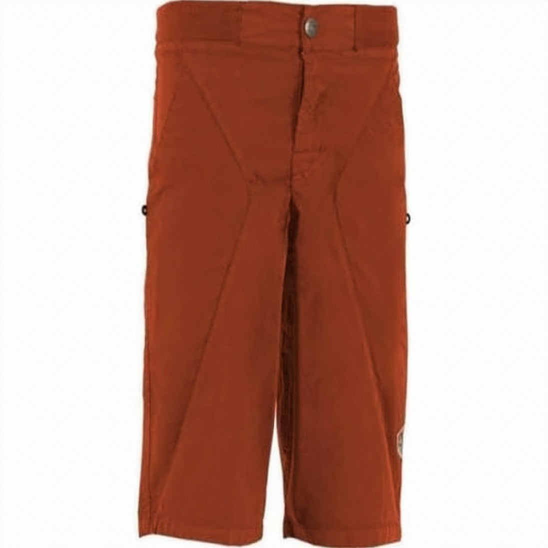 E9 Mid-Length Structured Shorts With Visible Seam Detailing