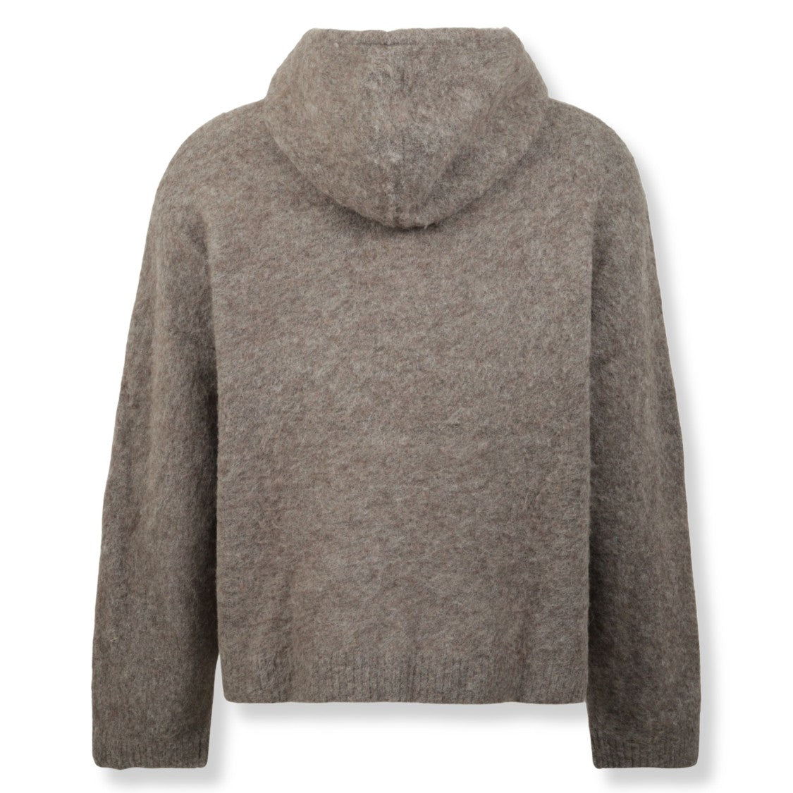 Represent Textured Knit Hoodie With Front Kangaroo Pocket