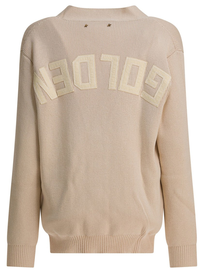Golden Goose Relaxed-Fit Cotton Knit Cardigan
