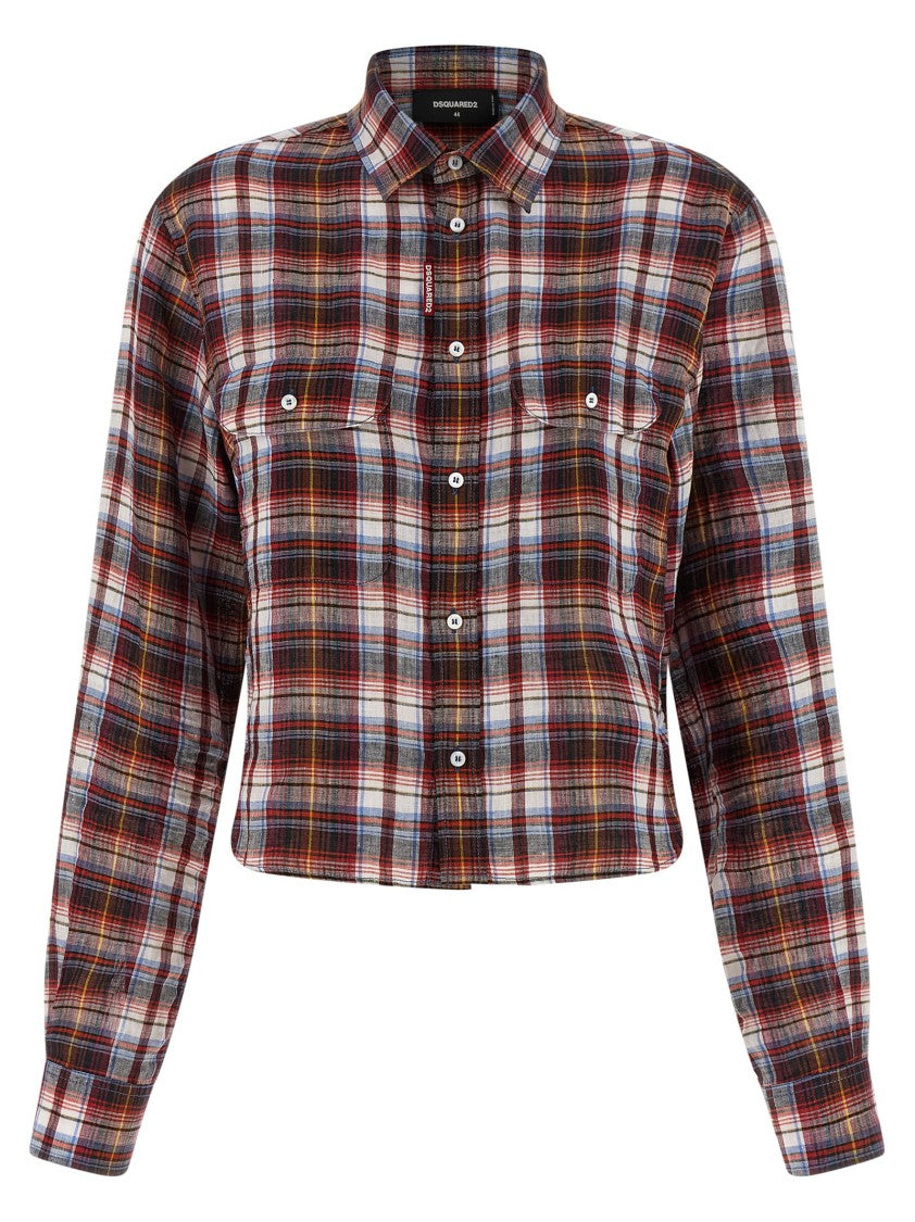 Dsquared2 'Check Baby' Shirt