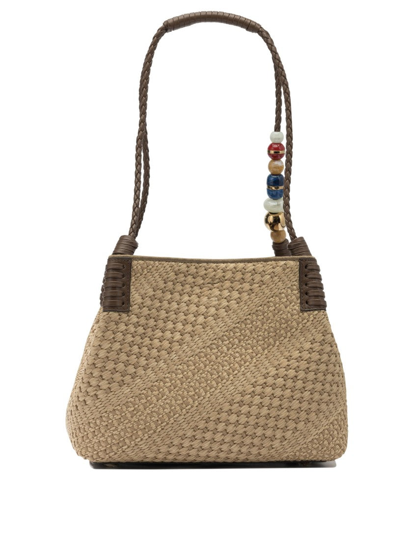 Etro Small Libra Shoulder Bag With Embroidered Pegasus Logo