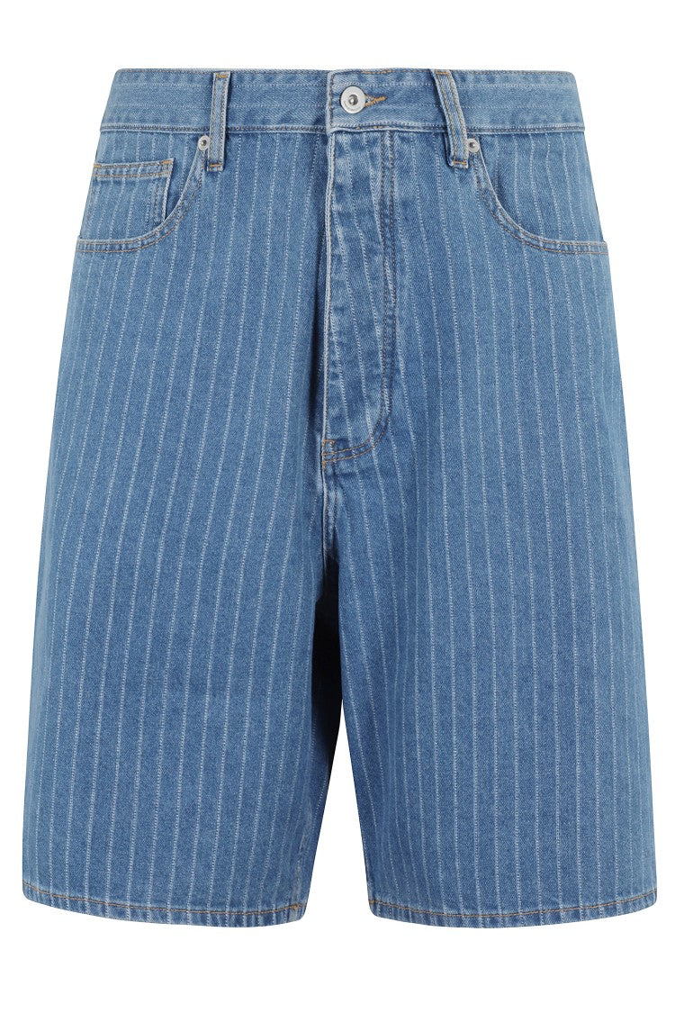 Drôle De Monsieur Le Short Baggy Rayures