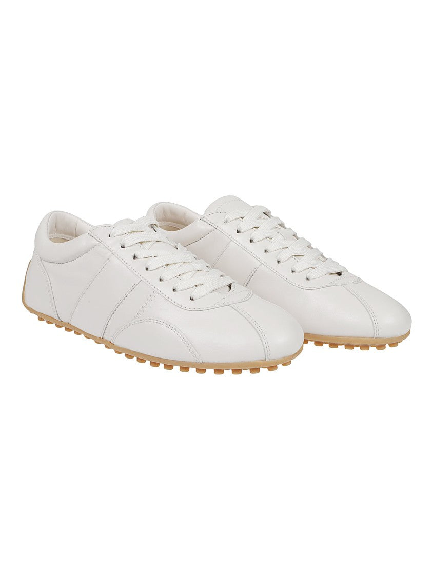 Tod's 59L Low Profile White Ovine Sneakers