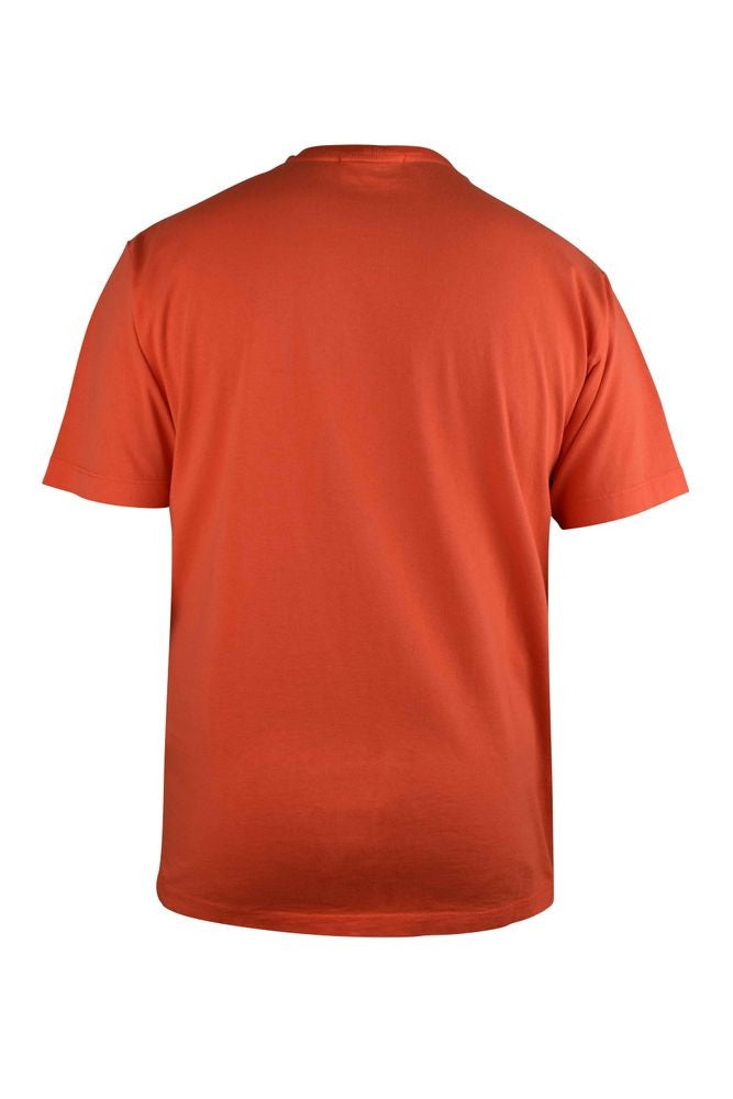Stone Island Orange Cotton T-Shirt