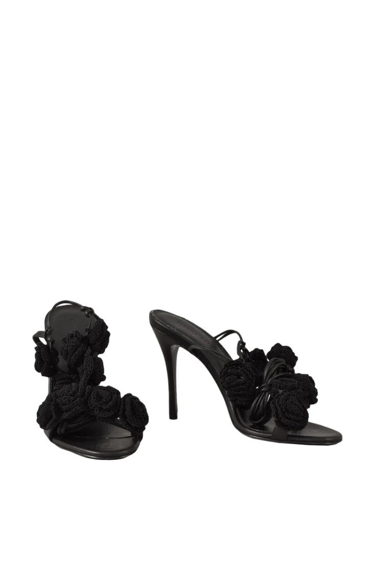 Magda Butrym Heeled Sandal - Black