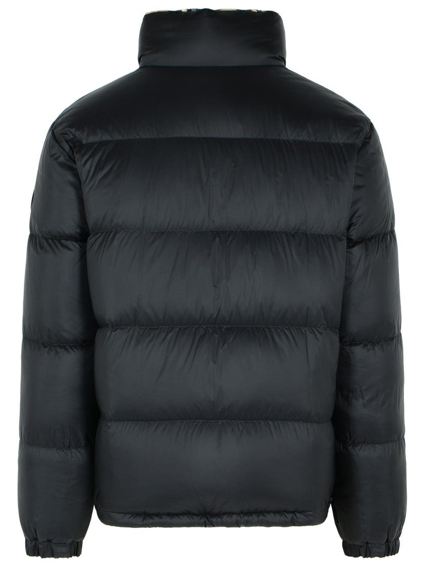 Burberry Reversible Beige Polyester 'Snowdon' Down Jacket