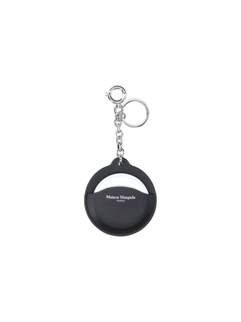 Maison Margiela Logo Key Holder – Black