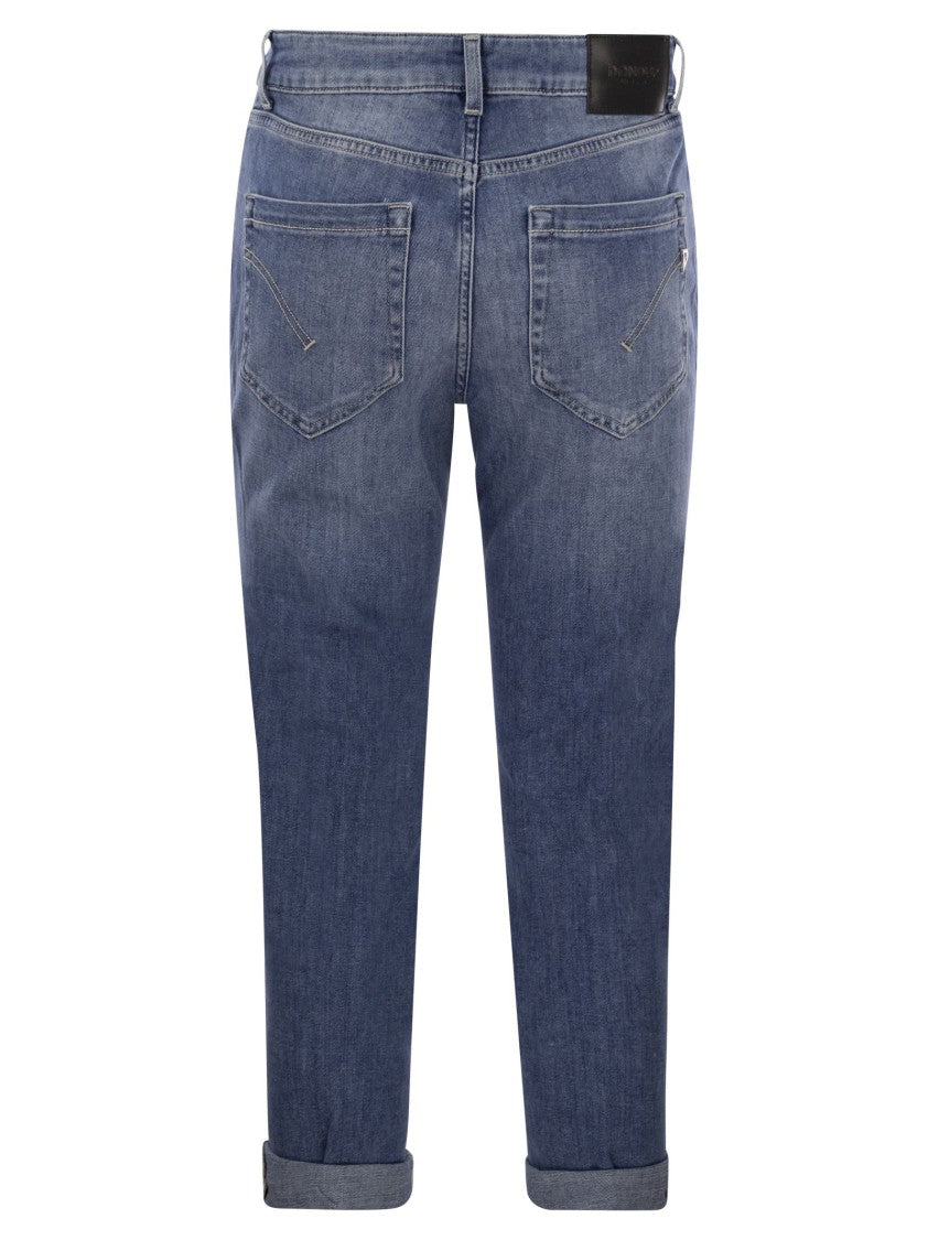 Dondup Koons - Loose Jeans With Jewelled Buttons