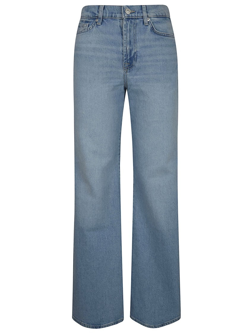 7 For All Mankind Retro High-Waisted Stretch Flare Jeans