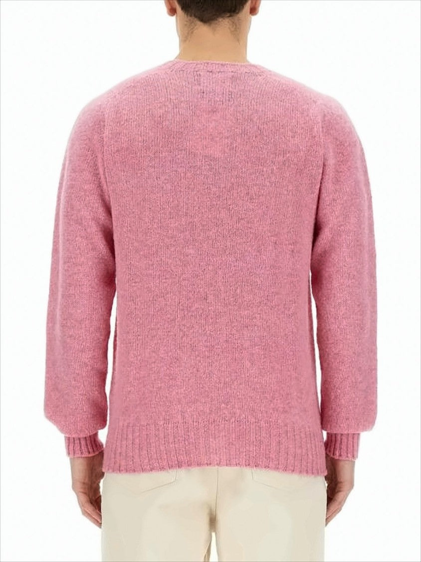 Howlin Relaxed Fit Knit Sweater With Ribbed Details