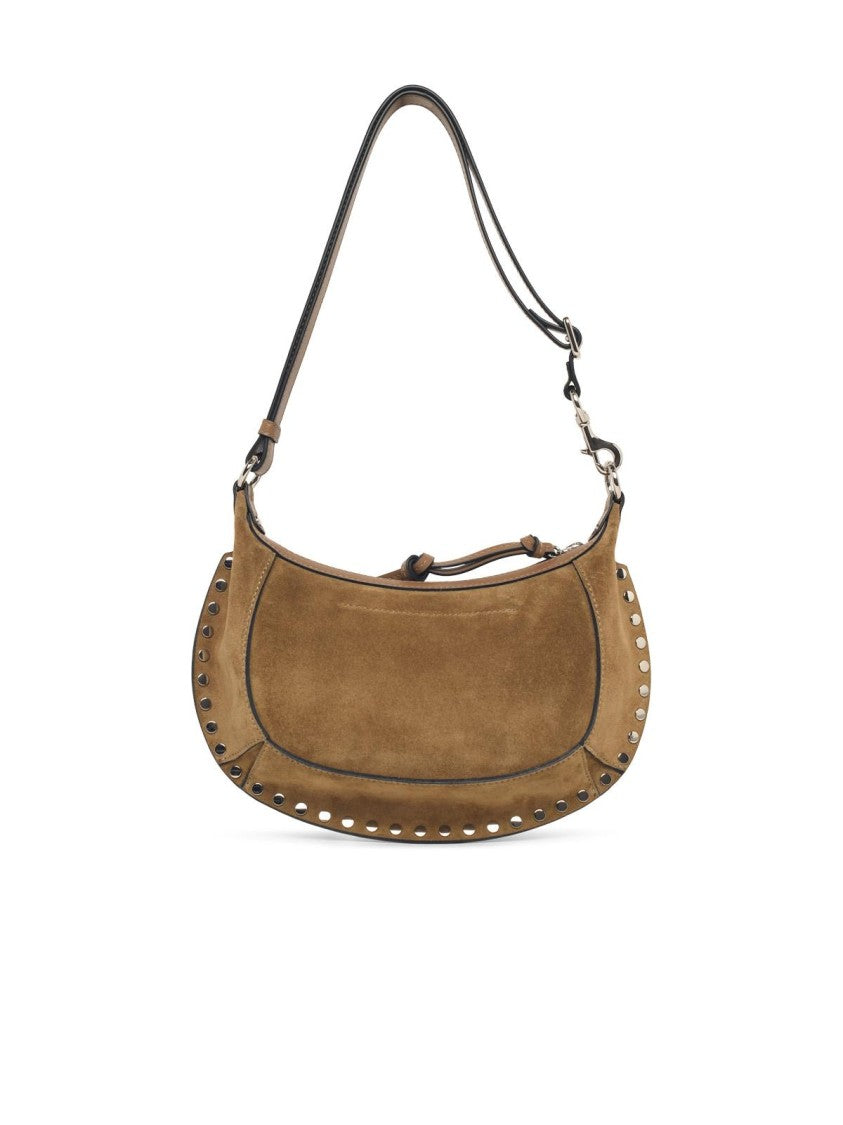 Isabel Marant 'Oskan Moon' Beige Suede Bag