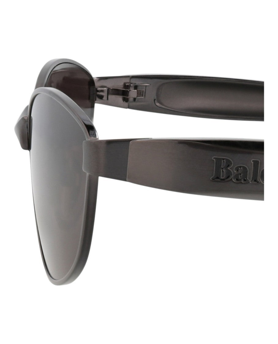 Balenciaga Cat Eye-Frame Metal Sunglasses