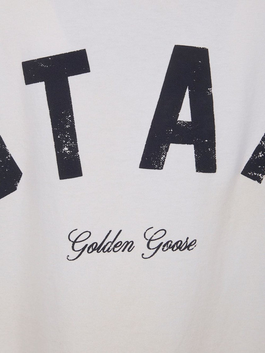 Golden Goose Loose-Fitting Silk And Nylon T-Shirt