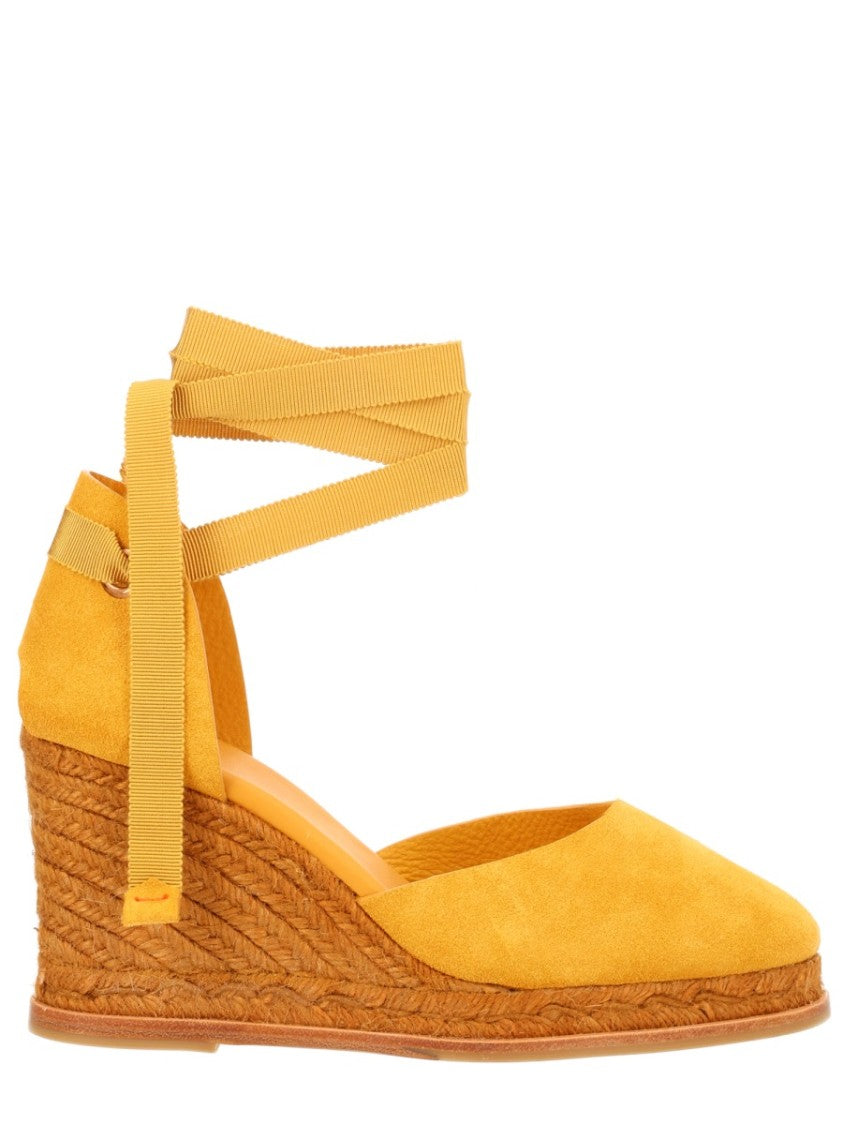 Castaner Camila Bovine Leather Wedge Sandals