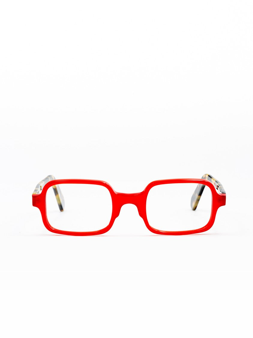 Moli@Limo Rectangular Multicolor Optical Frames With Tortoiseshell Temples
