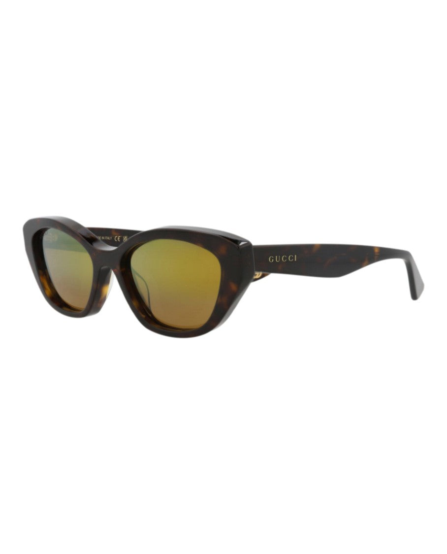 Gucci Cat Eye-Frame Recycled Acetate Sunglasses