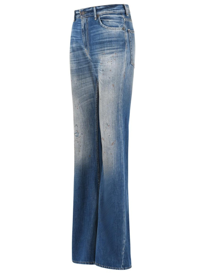 Acne Studios '2025' Blue Cotton Jeans