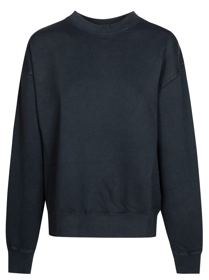 Golden Goose Logo Patch Cotton Crop Sweatshirt