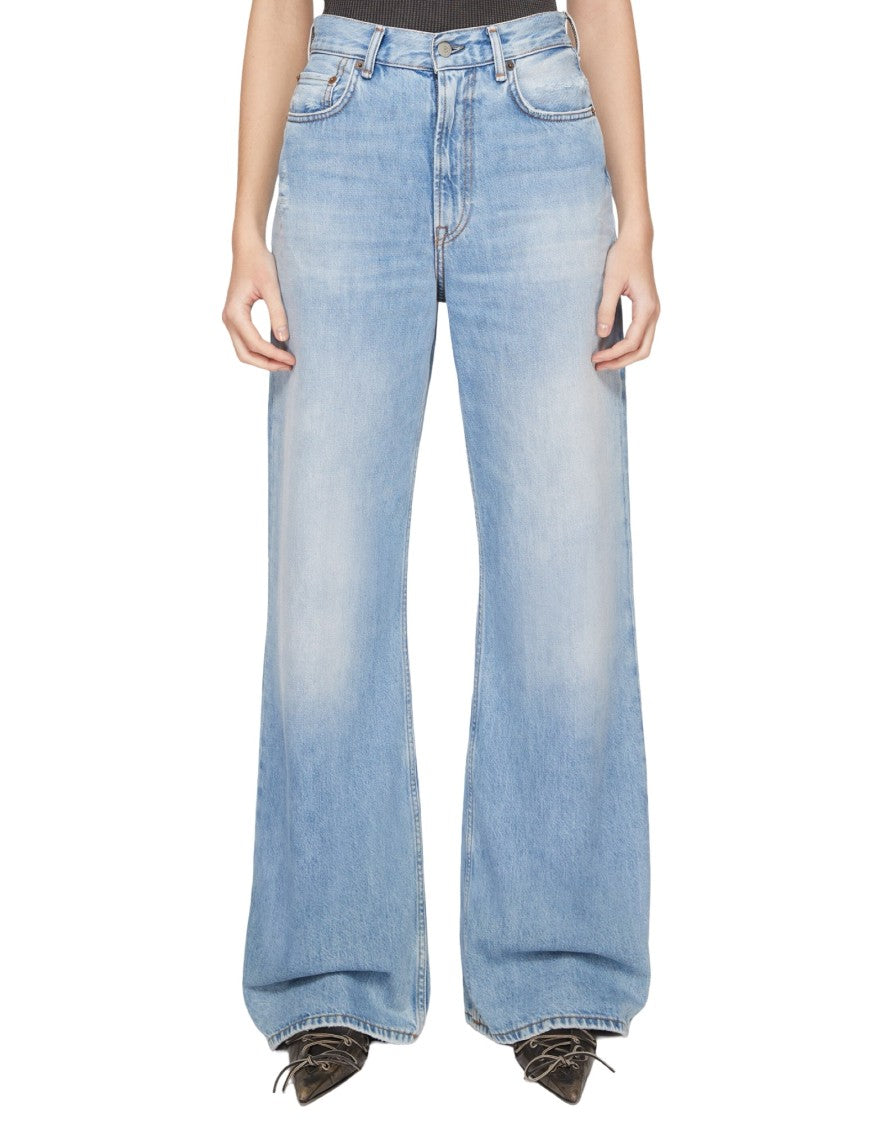 Acne Studios Light Blue Vintage Wide-Leg Jeans