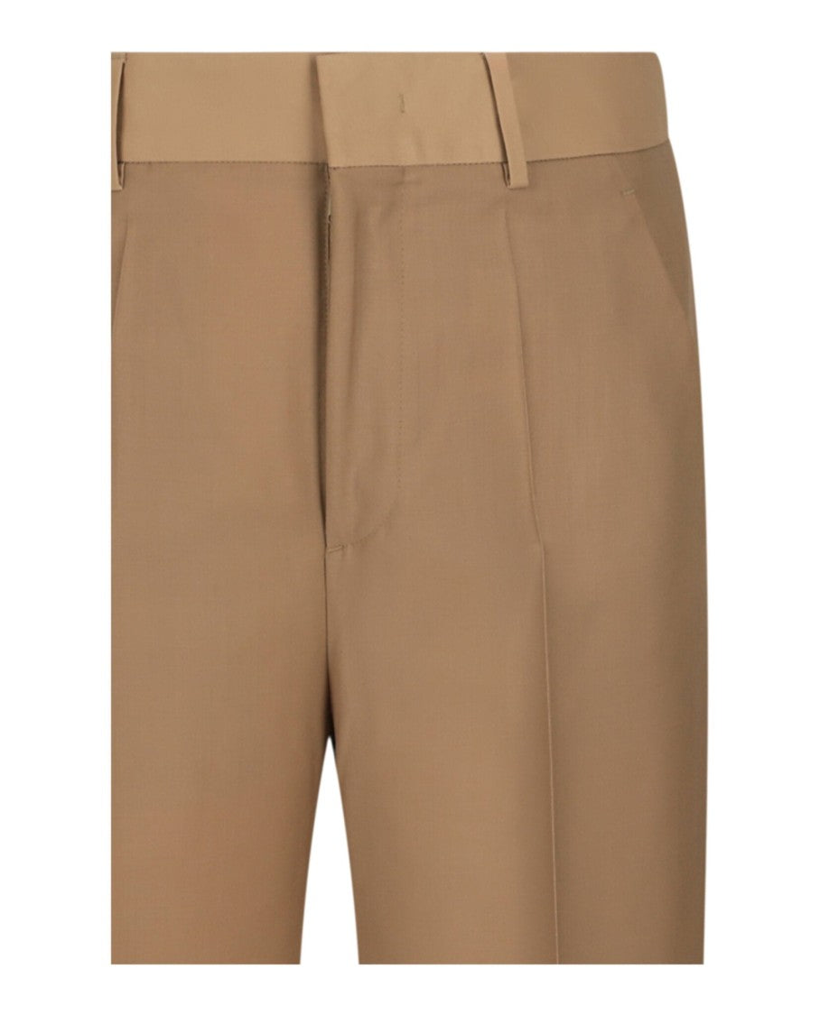 Valentino Pleated Wool Slacks