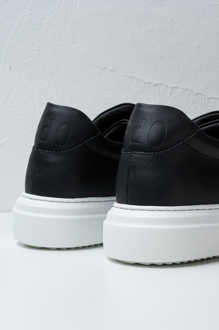 Pantofola D'oro Black Foro Italico Leather Sneakers