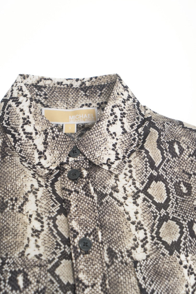Michael Kors Animal Print Blouse