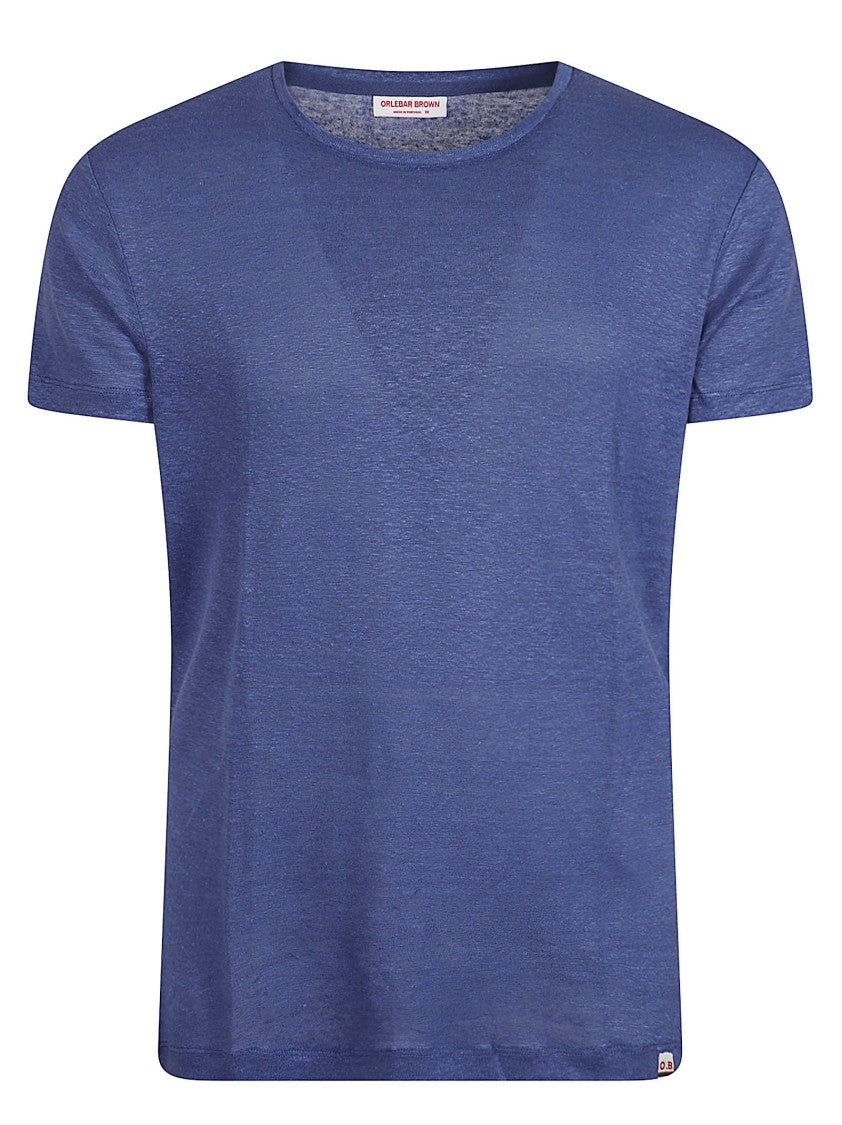 Orlebar Brown Lightweight Linen Crew Neck T-Shirt
