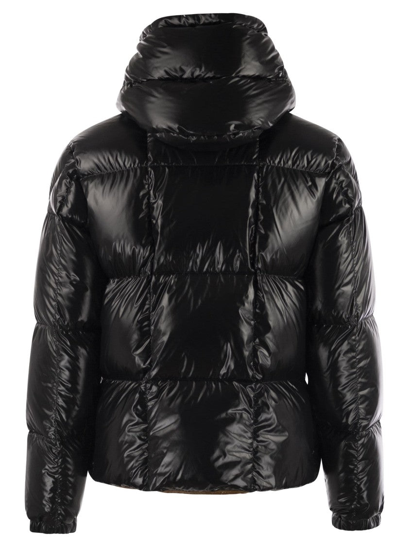 Moncler Parana - Short Down Jacket With Hood