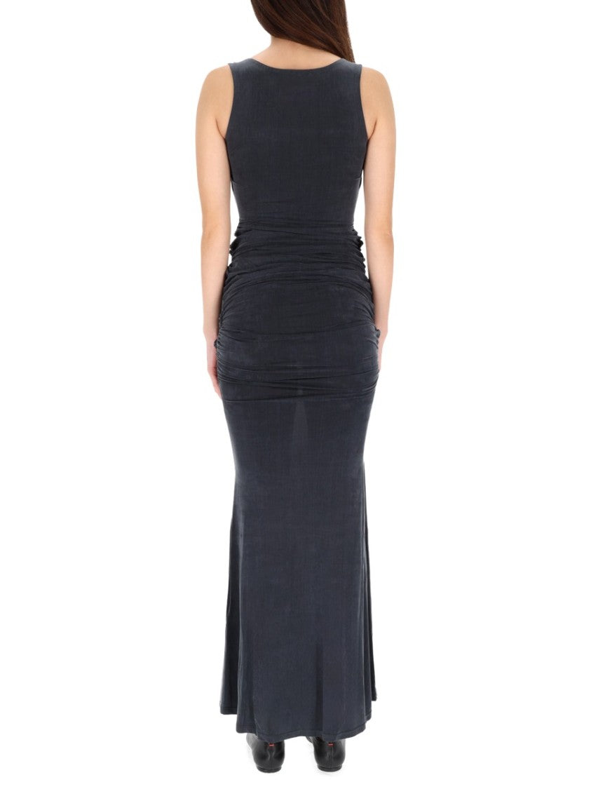 Vivienne Westwood Liz Sleeveless Draped Maxi Dress