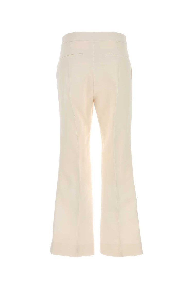 Gucci Ivory Silk Lend Pant