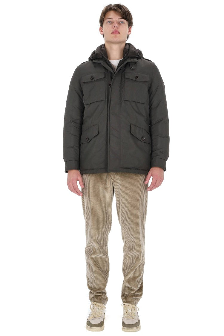 Moorer Isac-Wk Model Nylon Down-Padded Sahariana