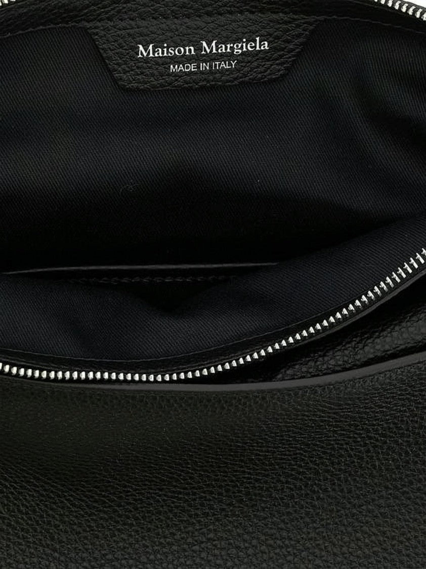 Maison Margiela Textured Calf Leather Shoulder Bag