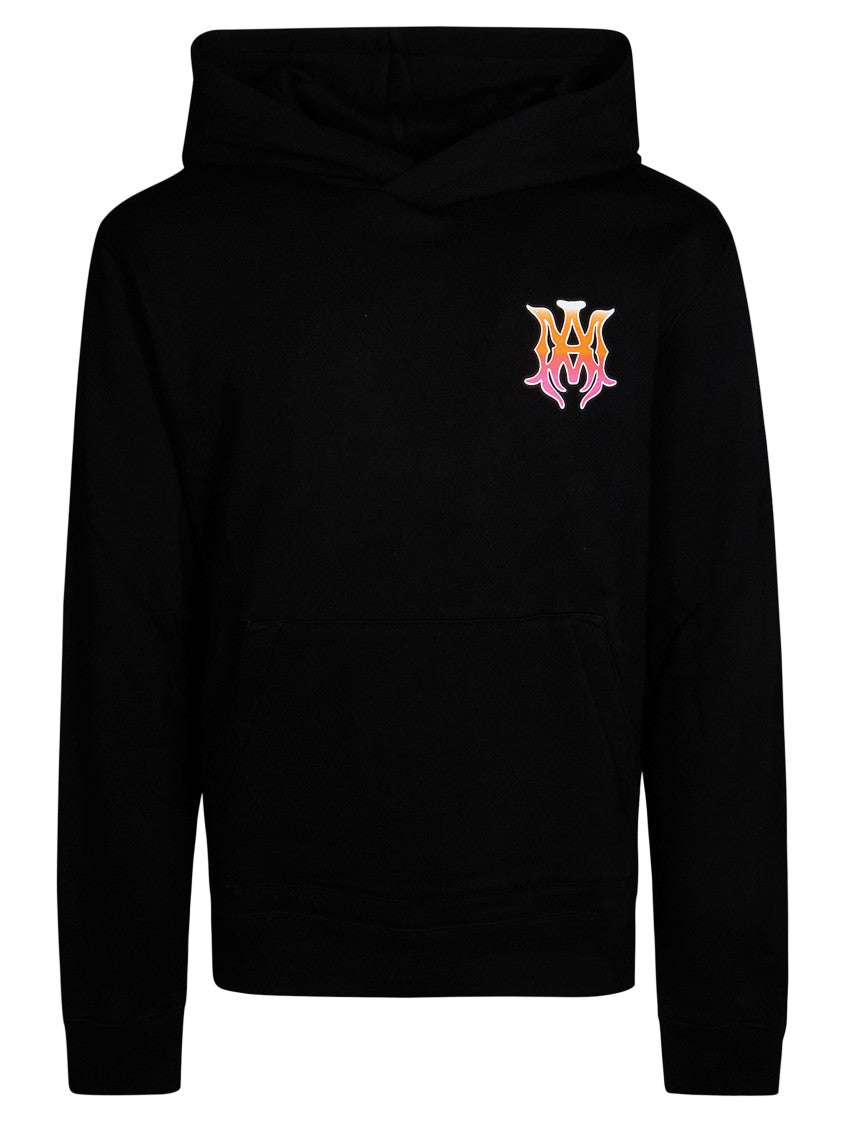 Amiri Cotton Hoodie With Gradient Logo Detailing