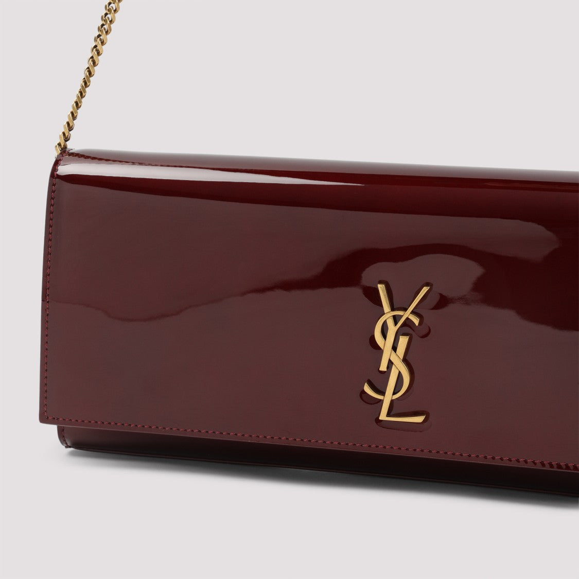 Saint Laurent Kate Red Calf Leather Shoulder Bag